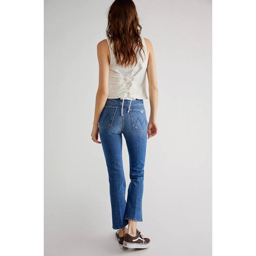 MOTHER Blue Flare Jeans